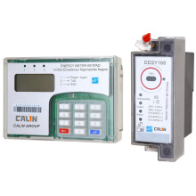 DIN Rail Mounting Keypad Split Energy Meter (wireless RF communication)